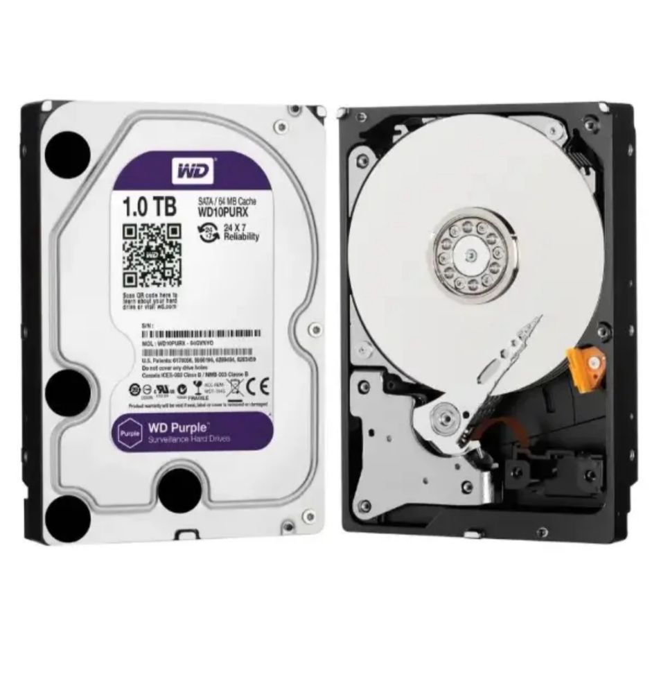 Жорсткий диск Western Digital WD Purple WD10PURX 1 TB