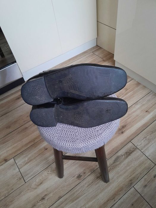 Botki męskie 43 skóra naturalna