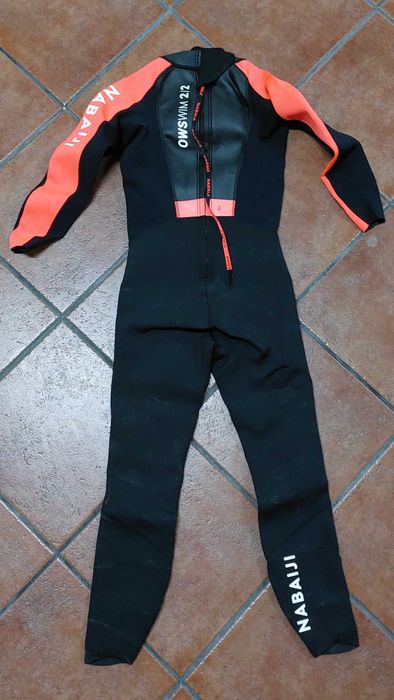 Fato de natação em águas abertas neoprene homem - OWS 100 2/2
