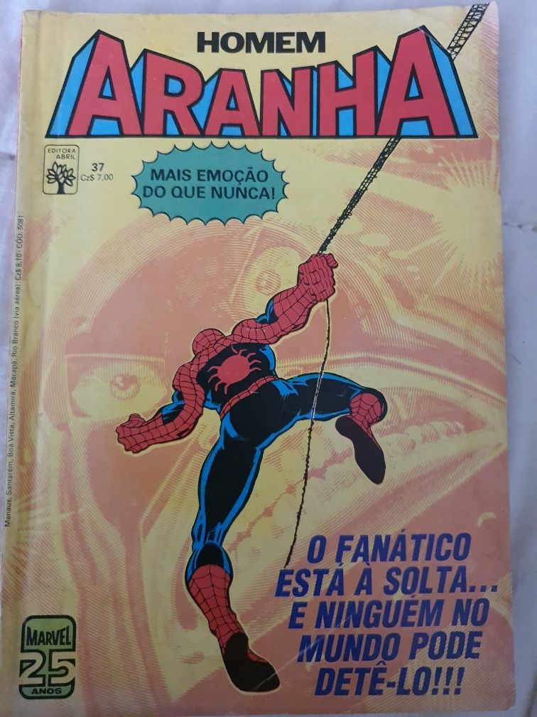 6 BD Homem Aranha