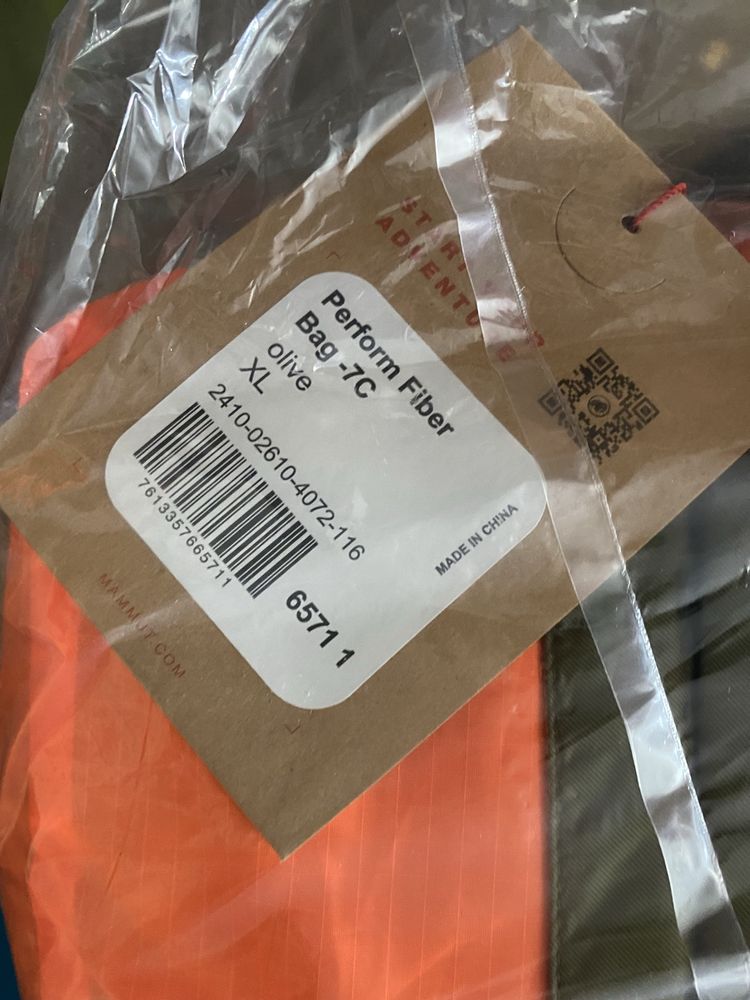 Спальний мішок MAMMUT Protect Fiber Perform Fiber L XL -7C -18C мешок