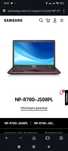 Laptop Samsung 17cali R780