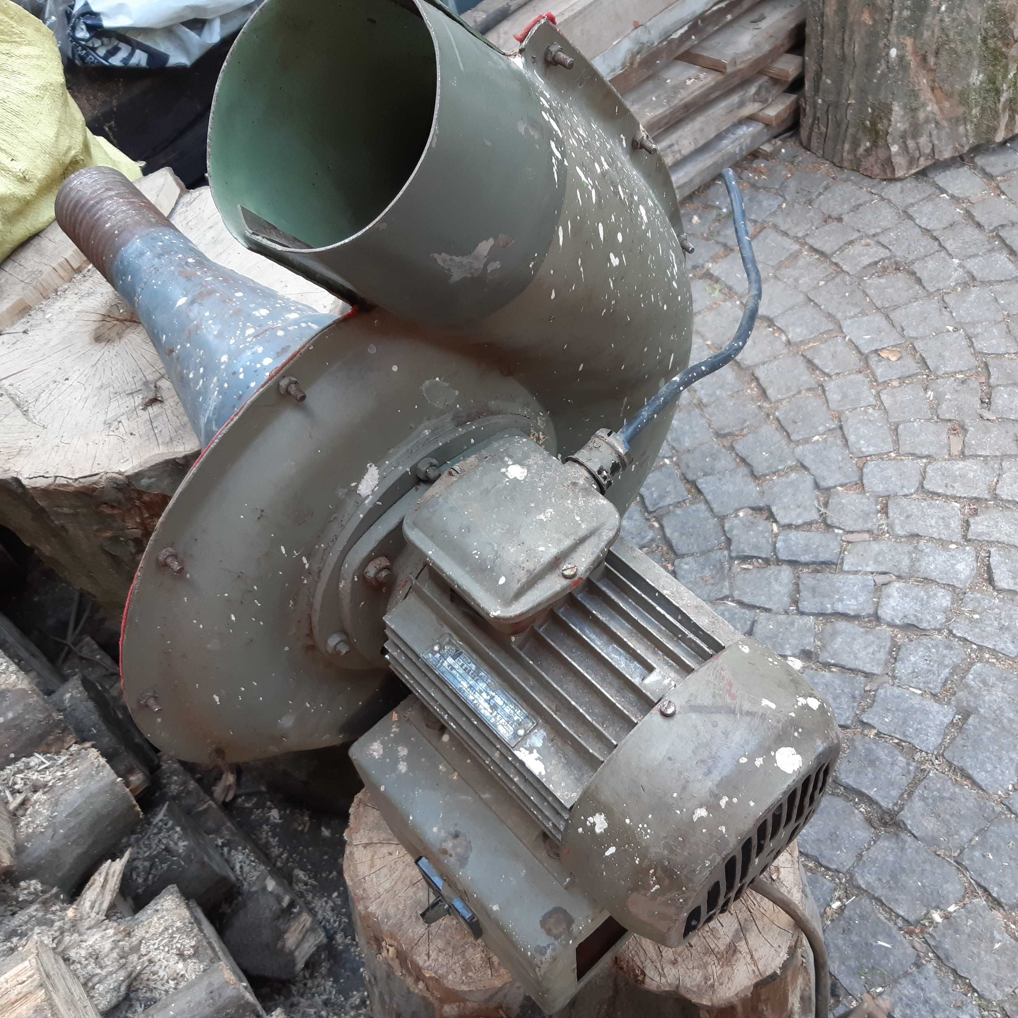 Dmuchawa elektryczna silnik 400v 1.1kW do pieca wyciąg piec kowalski