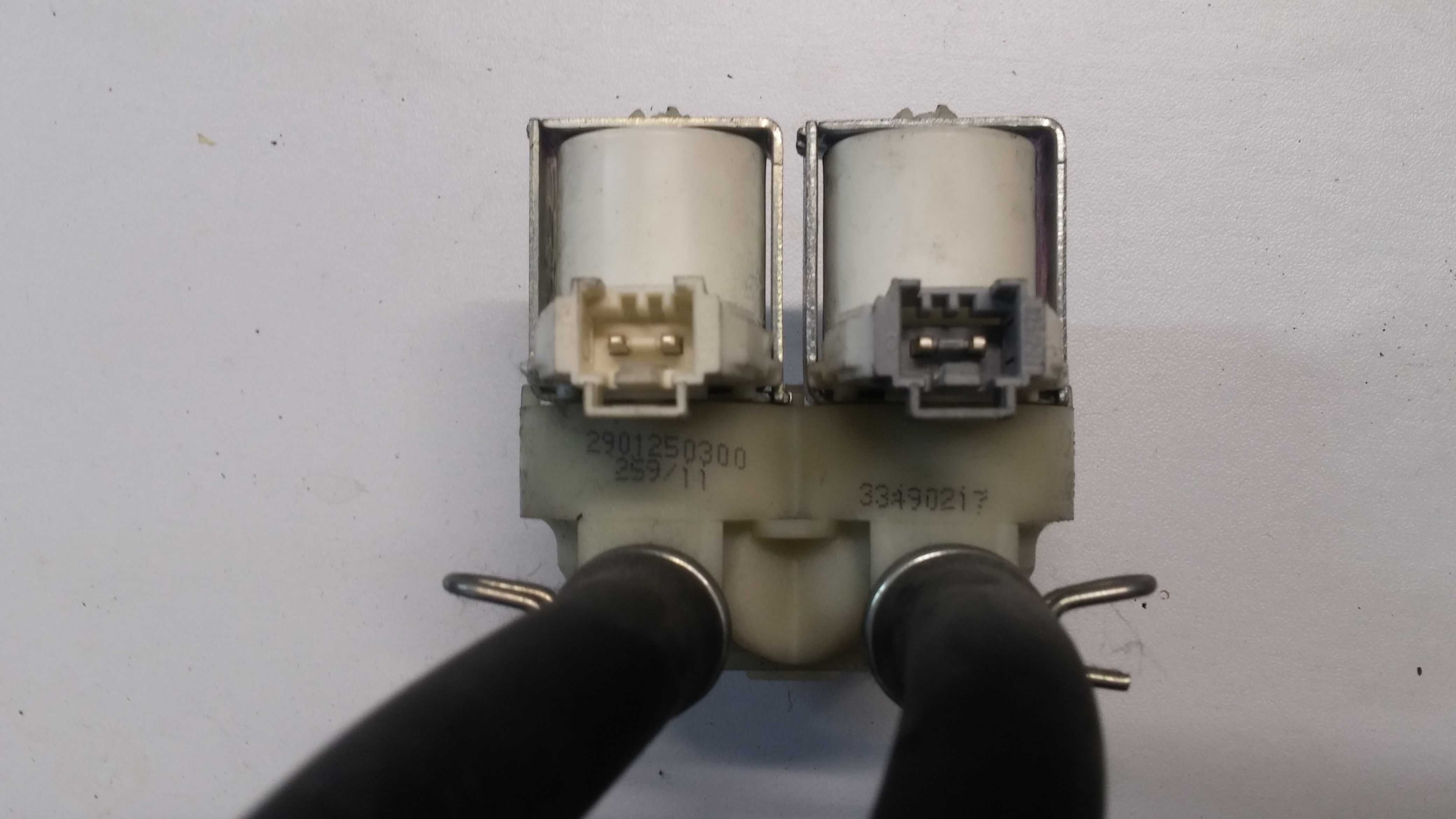 Elektrozawór podwójny pralki Beko