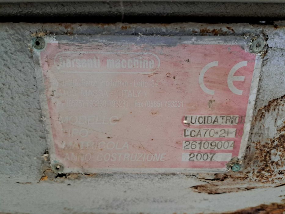 Linha de polimento de ladrilhos BARSANTI MACHINE #ALA12