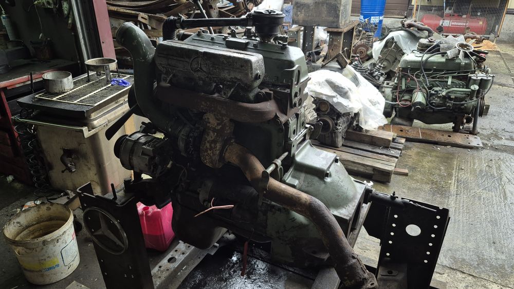 Мотор Мерседес ОМ364А турбодизель