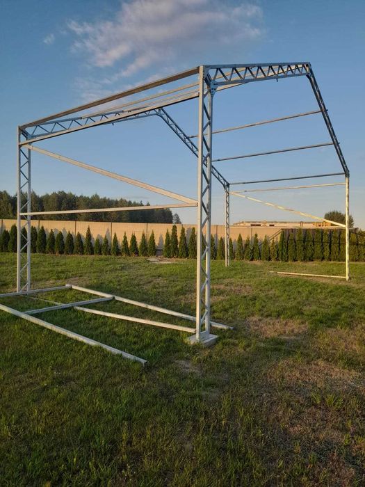 Konstrukcja stalowa nad taras, wiaty, zadaszenia