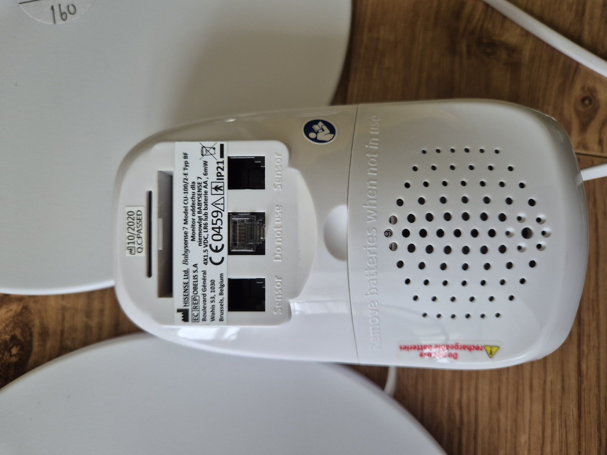 Babysense 7 monitor oddechu dla niemowlaka
