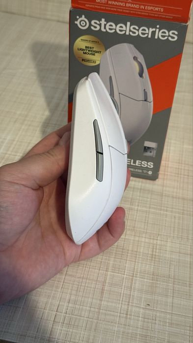 Mysz gamingowa bezprzewodowa Rival 3 Wireless 2 generacja White