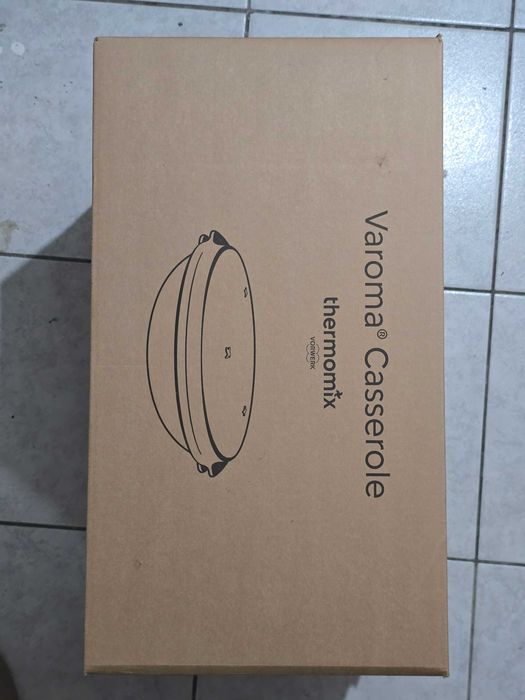 Casserole vorwerk kamionkowe naczynie do zapiekania