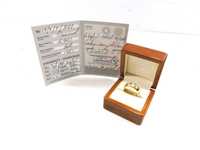 Złoty pierścionek z brylantami 1.47CT PR.500 Loombard Żuromin Lombard