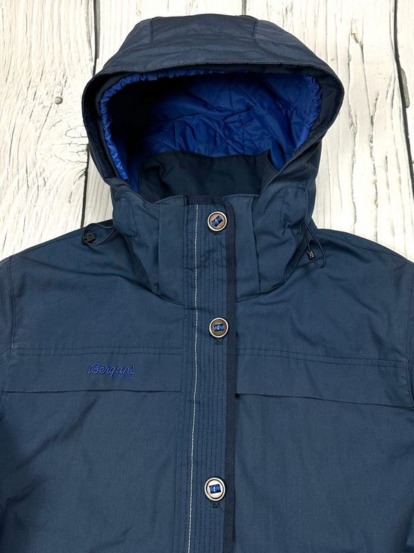 Bergans Harstad Insulated Ocieplana Kurtka Parka Damska Logowana r. Xl