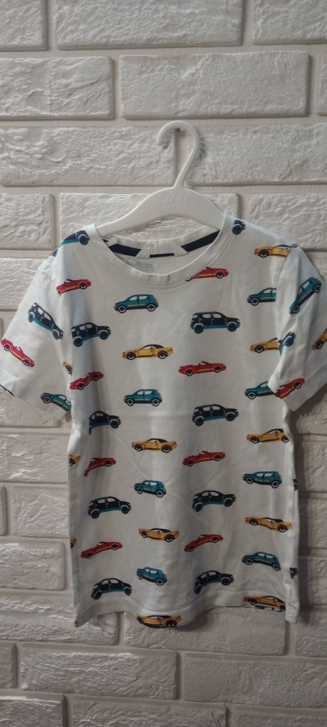 H&M 2 t-shirty dla chłopca r.122/128 na 6-8 lat