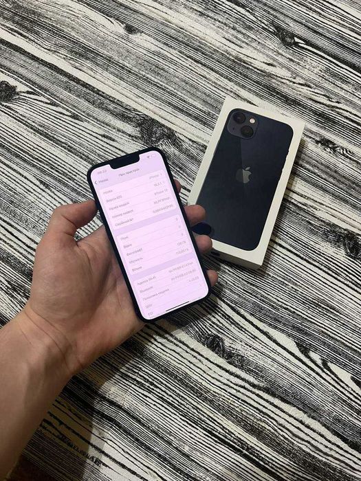Iphone 13 128 gb, повний комплект, гарантія, айфон 13 128