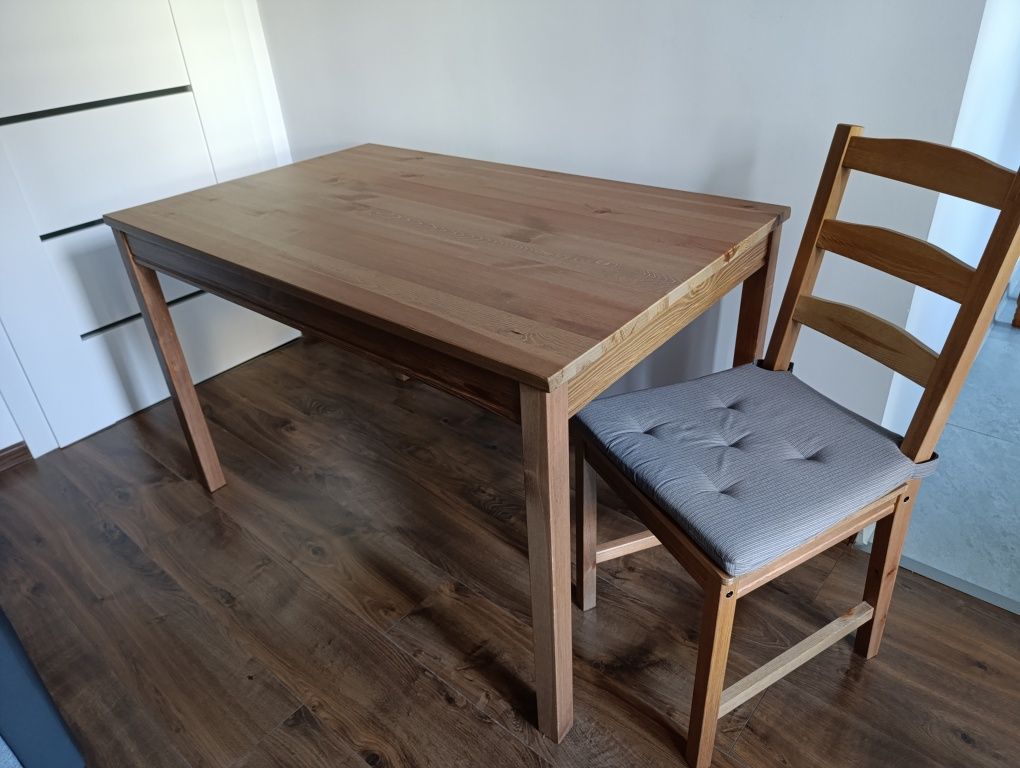 Stół + 4 krzesła IKEA jokkmokk