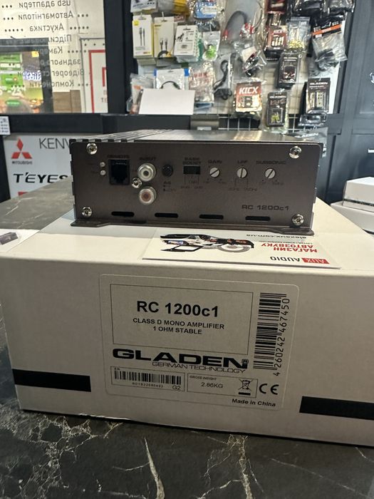 1-канальний підсилювач GLADEN RC 1200C1