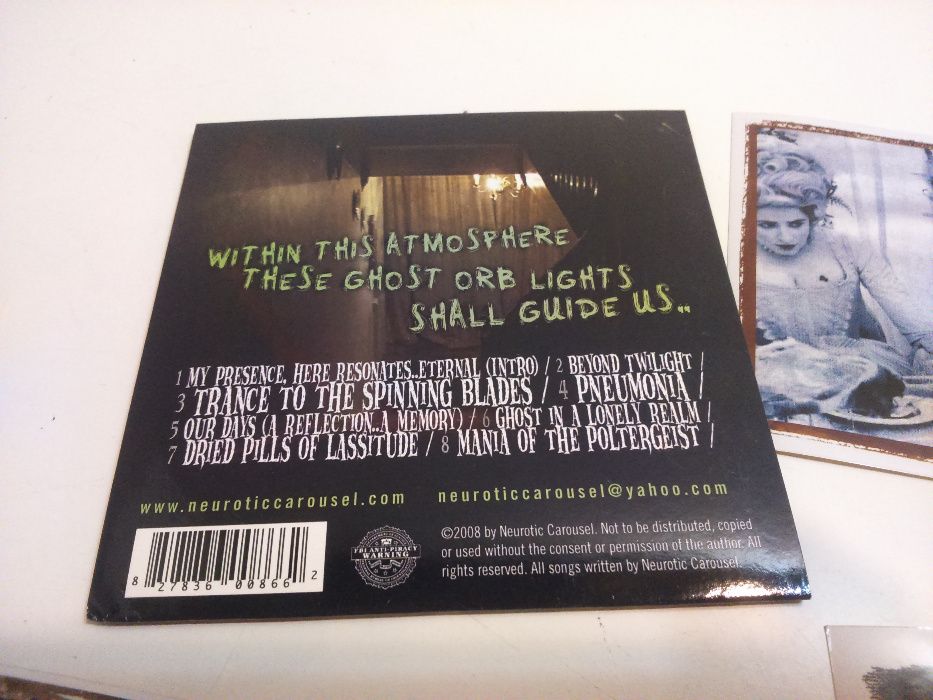 CD Raro Neurotic Carousel - The Ghost Orb Light