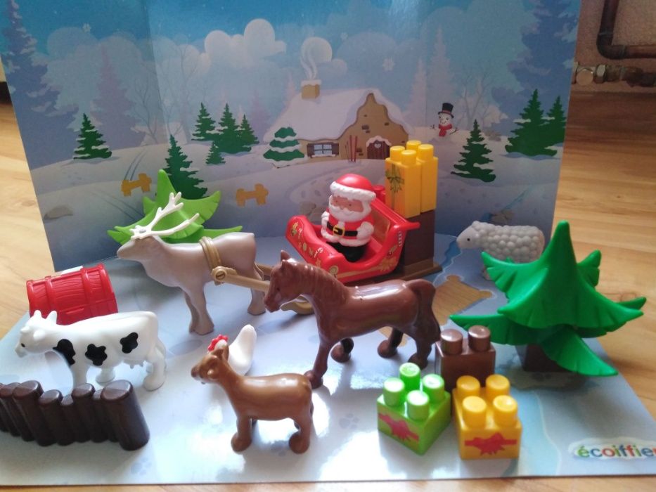 Zestaw świątecznych zabawek dla dzieci