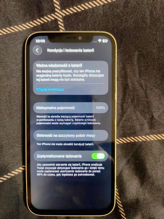 iPhone 12 100% bateri