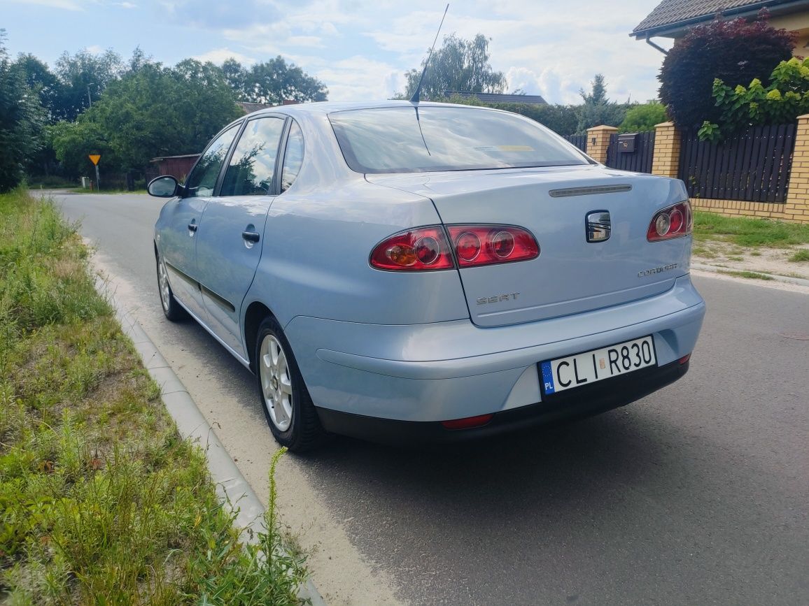Seat Cordoba 1.4 75km + Gaz . Salon Polska. 22 lata w jednych rękach!