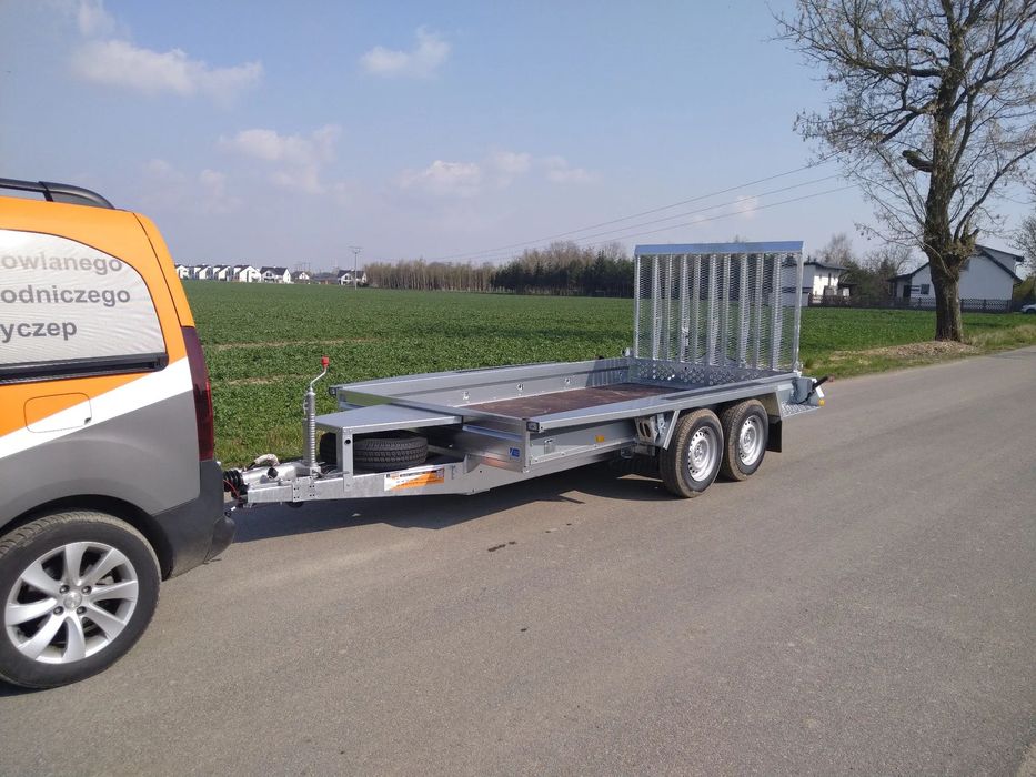 Brenderup MT3651  Przyczepa do minikoparki BRENDERUP MT3651 DMC3500kg OD RĘKI !! DOSTAWA