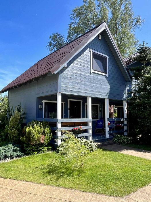 Całoroczne domki drewniane przy samej plaży