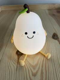 Lampka led silikonowa gruszka lucky pear nowa dla dziecka prezent