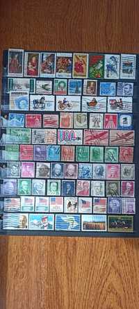 Znaczki pocztowe stemplowane - U.S.A. - mix.