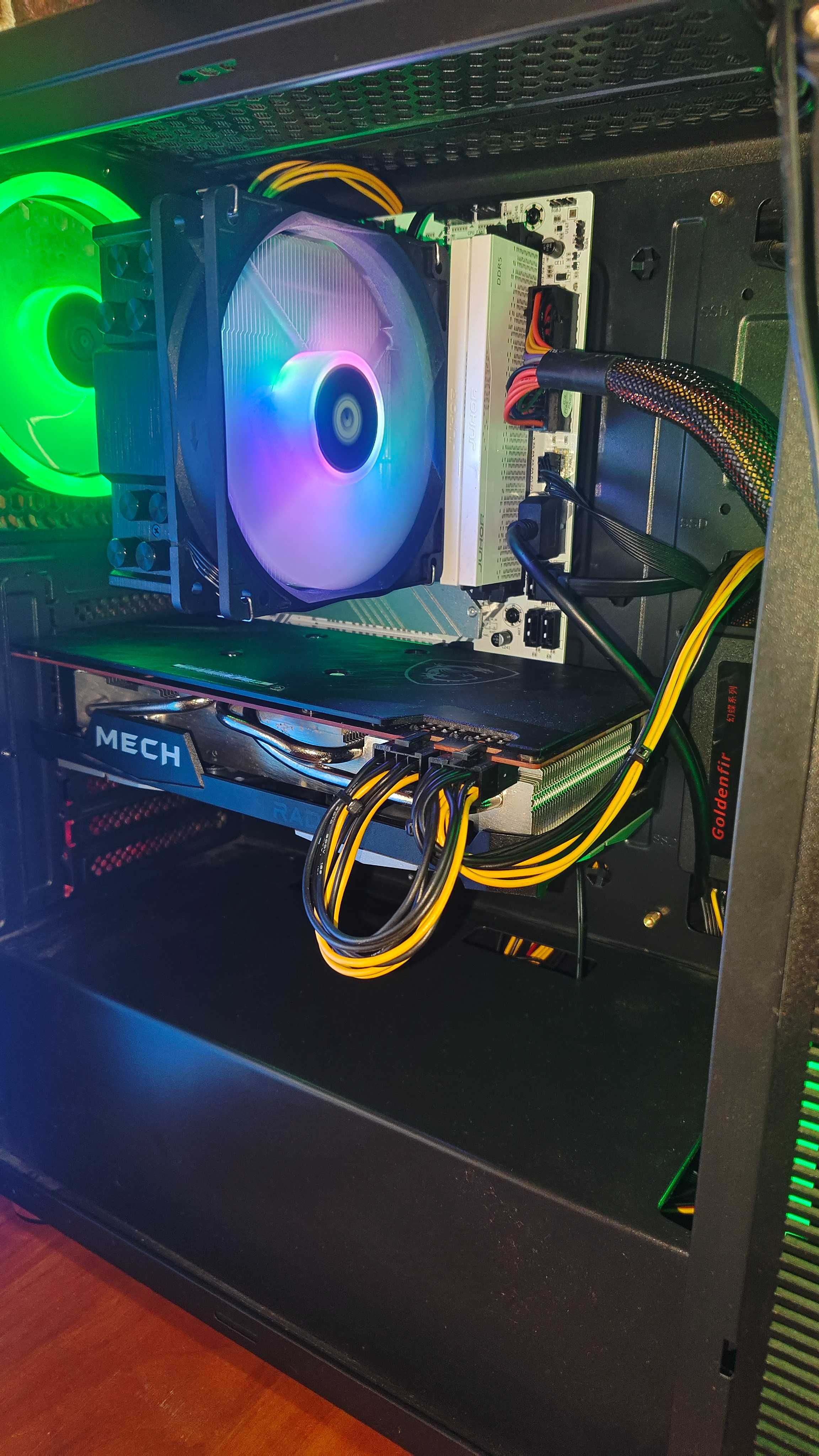 Ryzen 8400F-7700/B650/RX 6700 XT 12GB/DDR5 32GB 6000MHz/SSD ПК ігровий