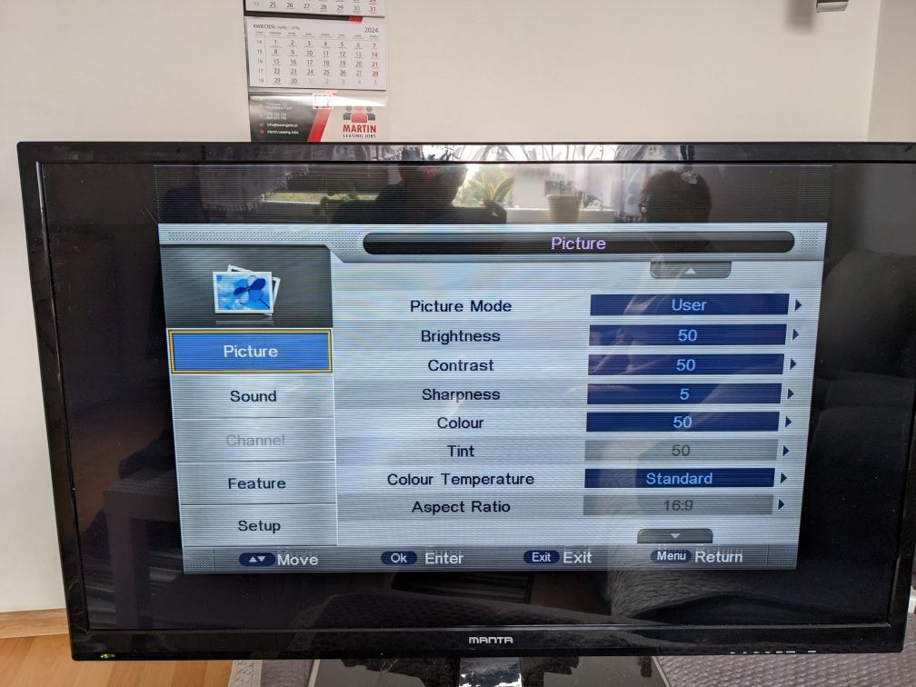 TV 42 LED 4202 Manta + pilot