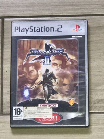 Oryginalna gra Soul Calibur III na konsole Sony PlayStation 2