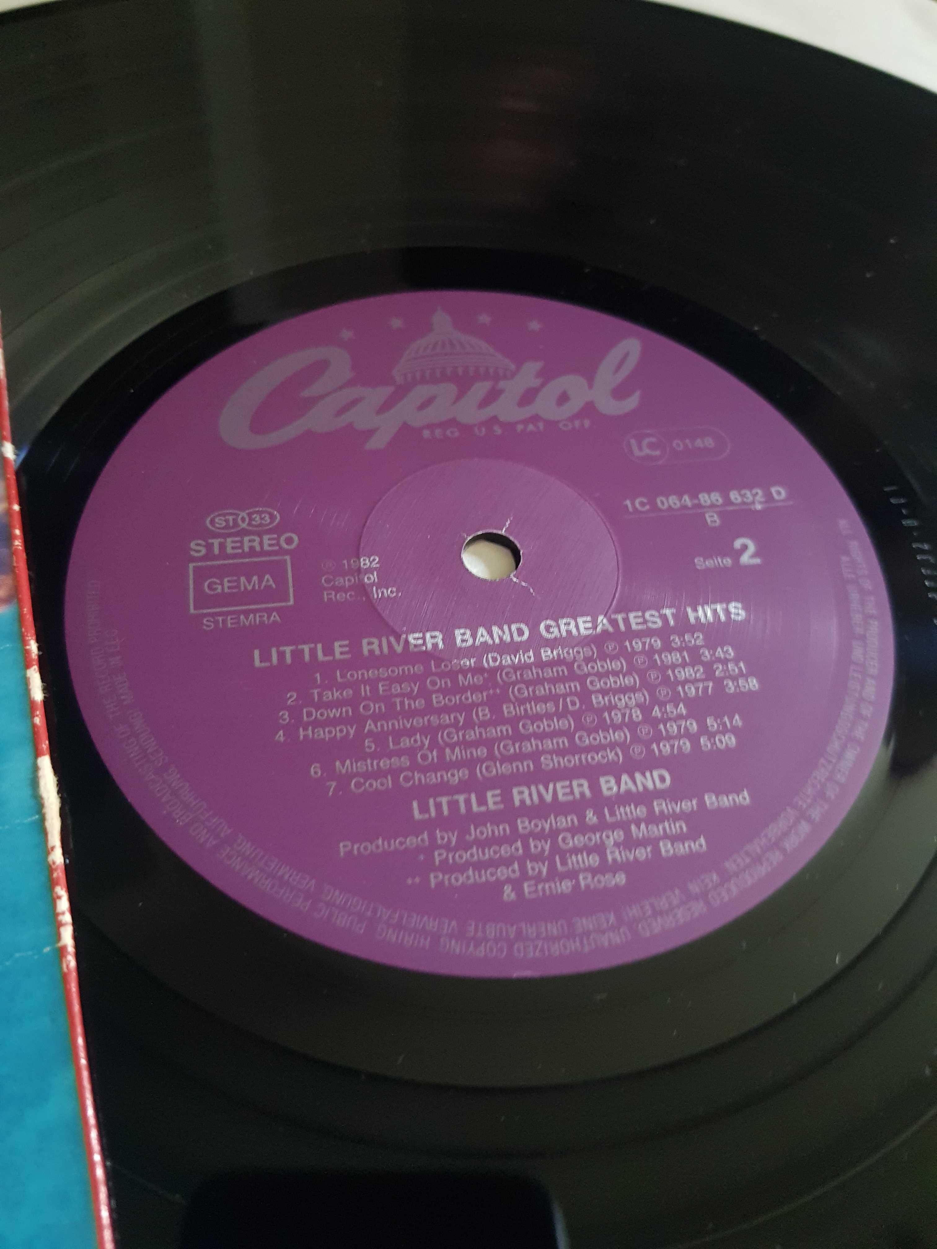 Little River Band ‎– Greatest Hits LP*1620