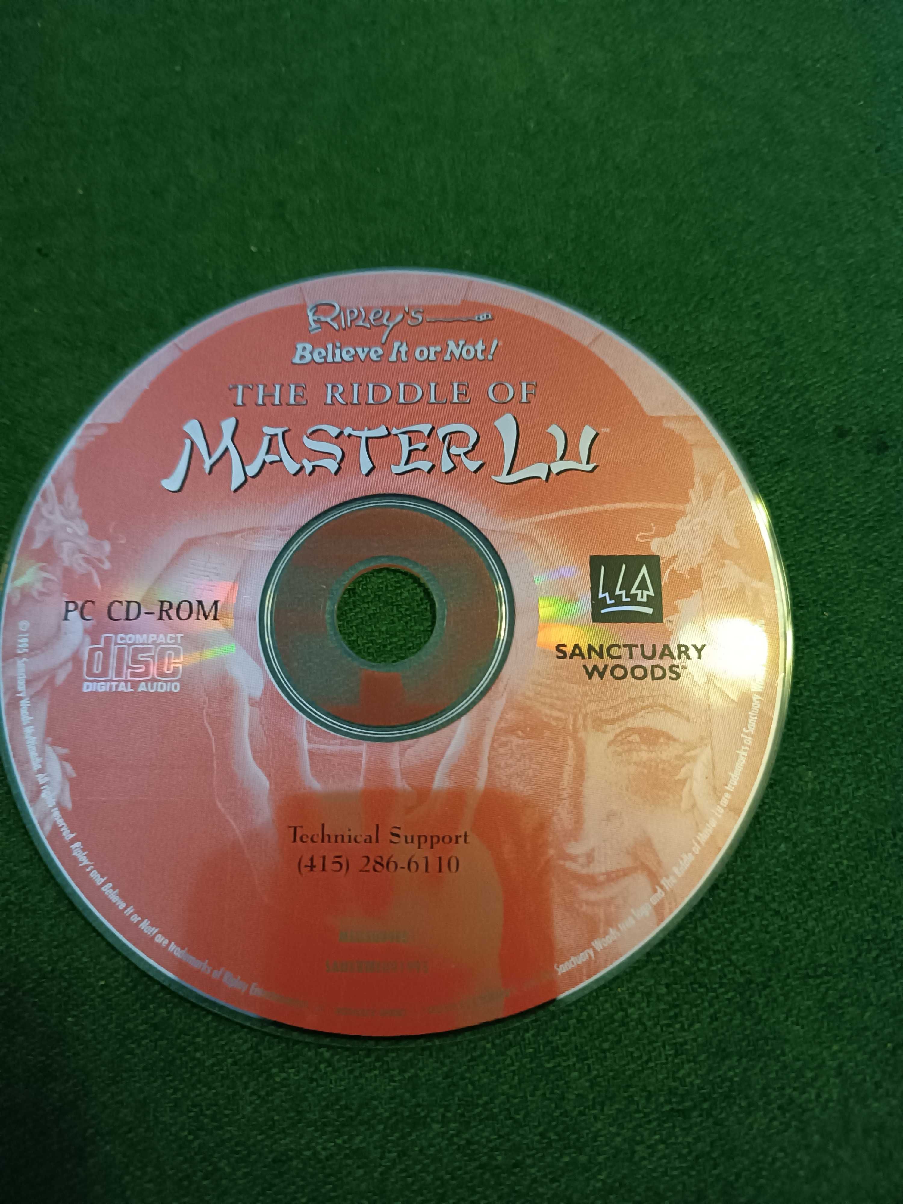 Gra PC - The Riddle Of Master Lu (Unikat!)