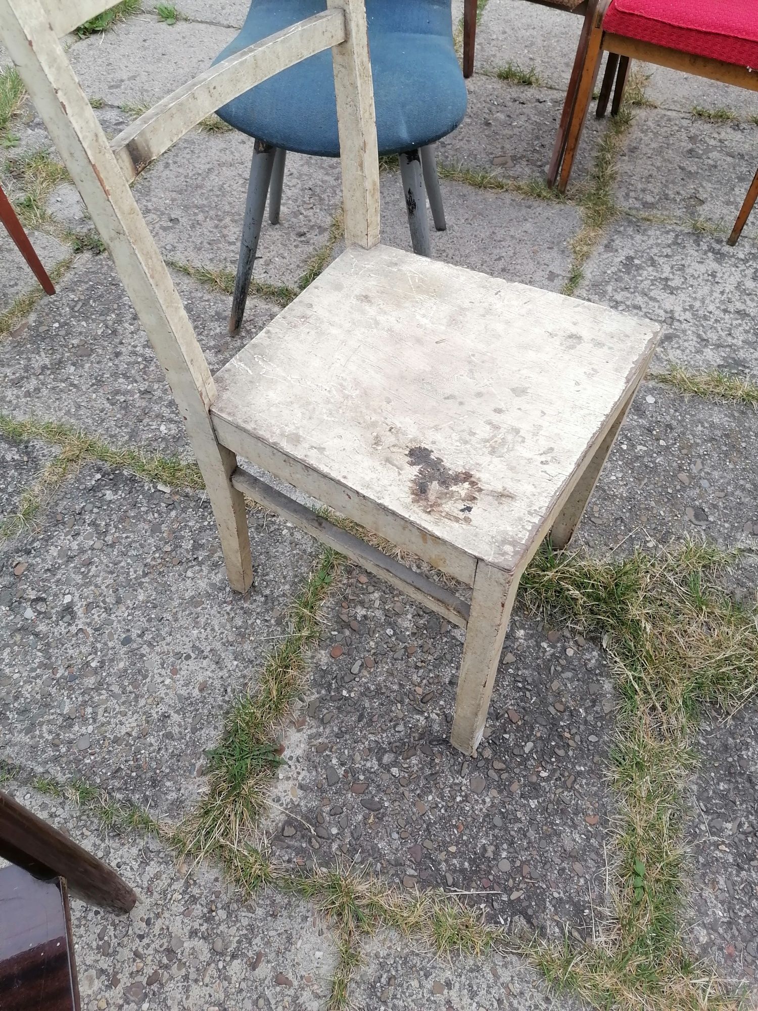 krzeslo krzesla  epoka prl