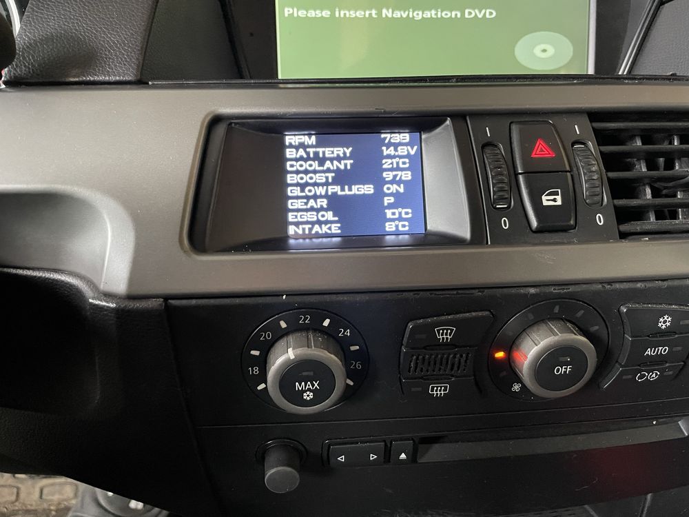 Wyświetlacz danych BMW E60