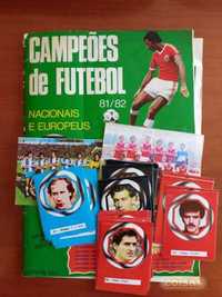 Cromos Campeões Nacionais e Europeus 81/82