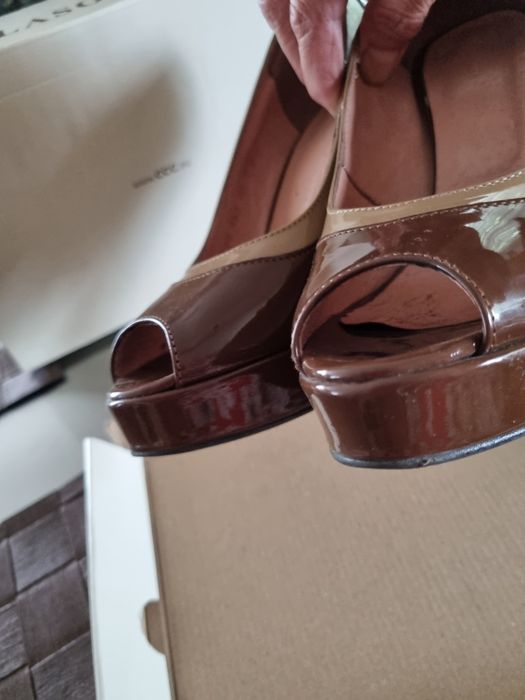 Pantofle damskie skóra  38 stylowe buty