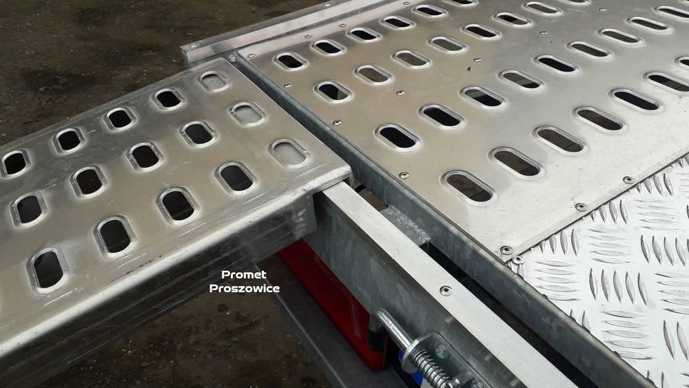 Najazdy Aluminiowe 3m x 32cm LOHR do 2T Podjazdy - Laweta Przyczepa