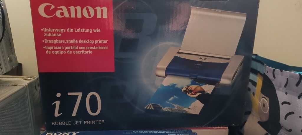 Impressora Canon i70 Bubble Jet Printer.