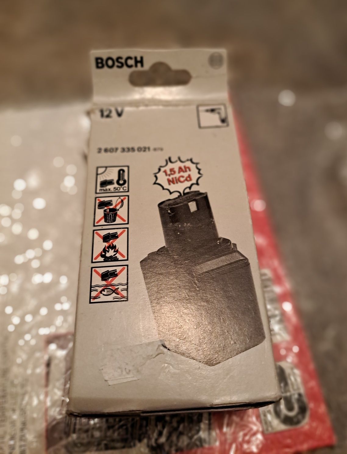 Bosch akumulator bateria 12V NTC 1,5Ah NiCd elektronarzędzia