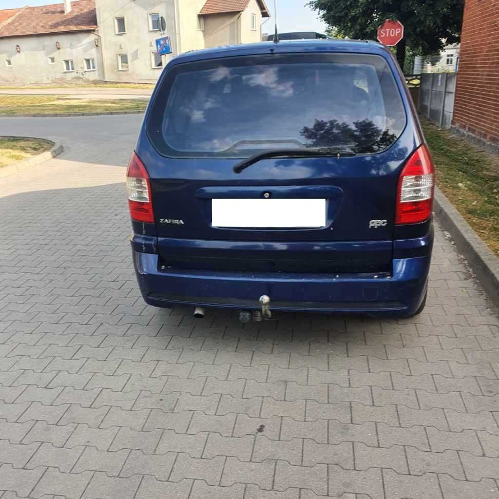Opel Zafira A OPC wersja kolor granatowy, hak przeznaczony na części