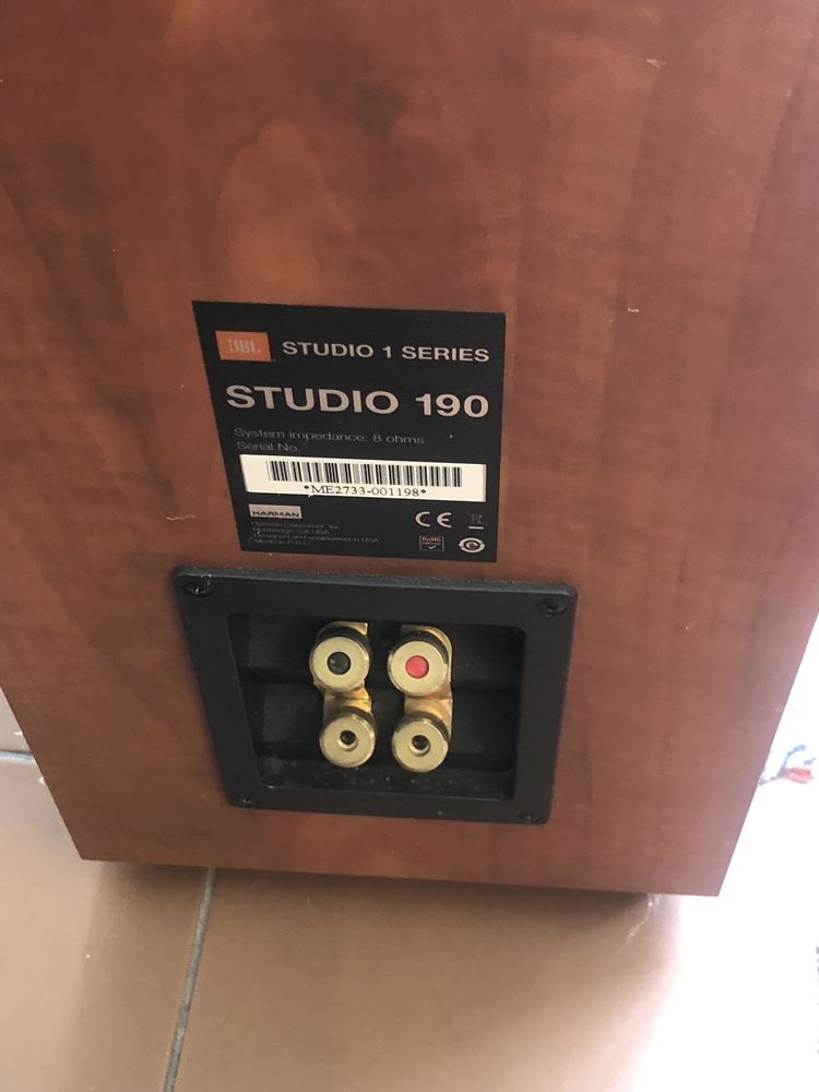 Colunas JBL Studio 190 - OPORTUNIDADE