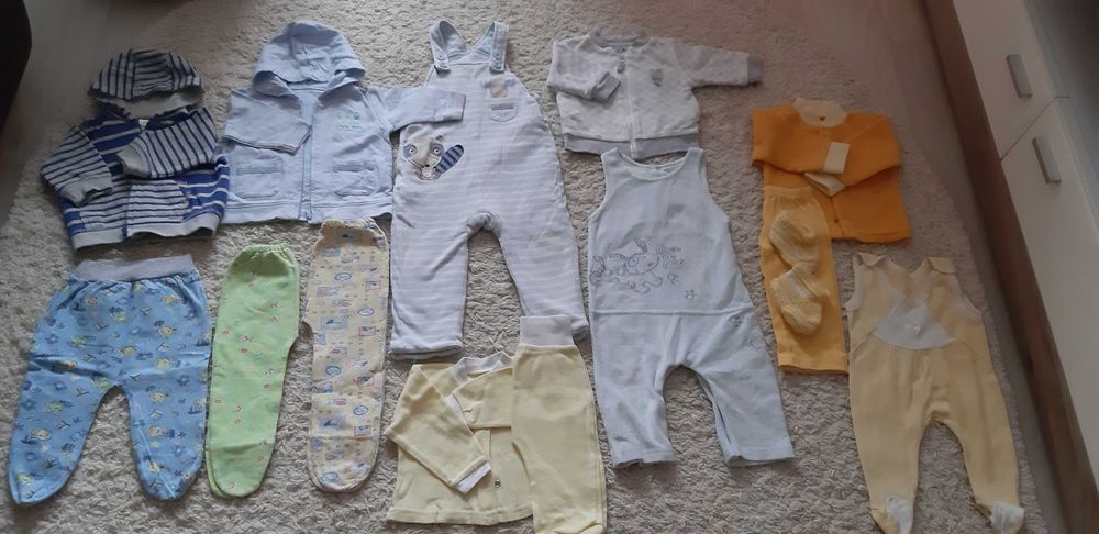 Пакет вещей от 0 до 12 месяцев