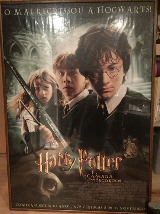Quadros Harry Potter - Colecionador - Como Novos