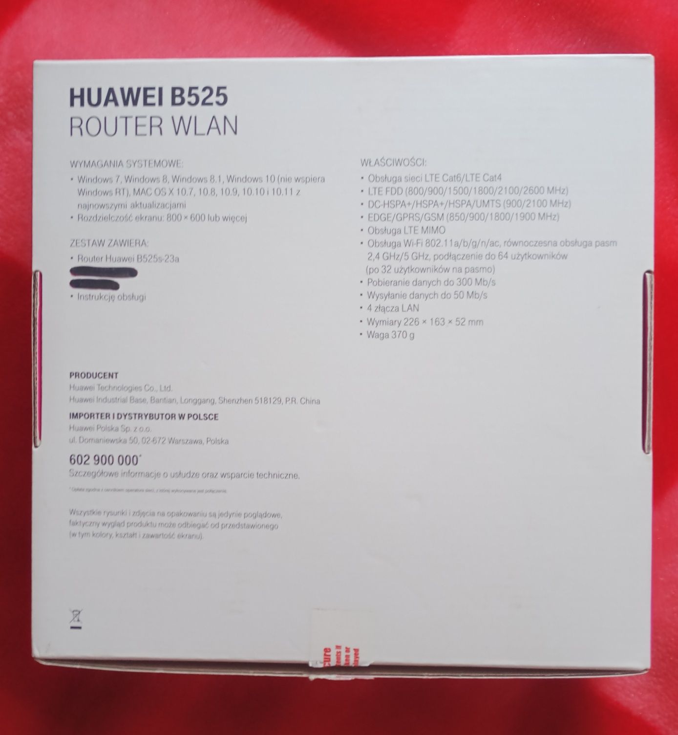Prawie nowy Router WLAN Huawei B525
