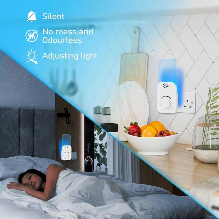 elektryczna pułapka na muchy komary insekty fly trap ft-688