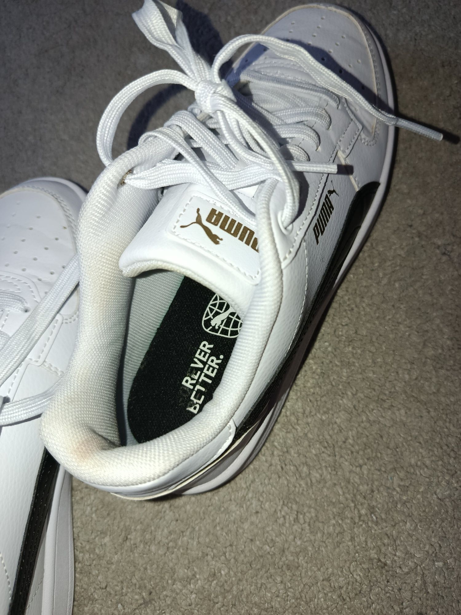 Białe buty, adidasy, Puma