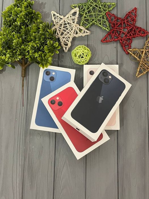 iPhone 13 128 ГБ / 256 ГБ — новый, запечатанный