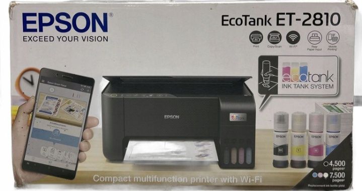 БФП Epson EcoTank ET-2810 Wi-Fi (C11CJ67403)