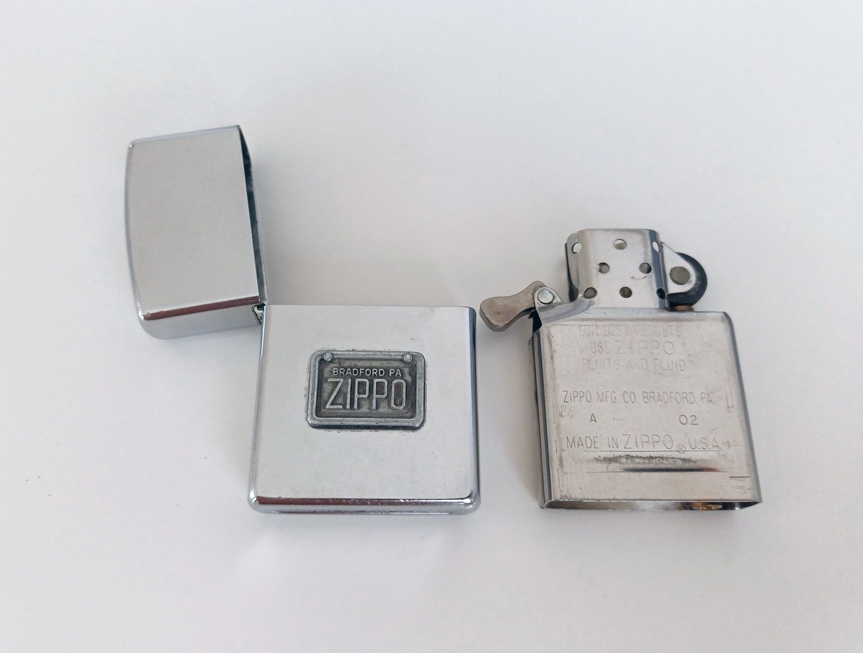 Zippo Rejestracja Zippo CAR z 2002 roku